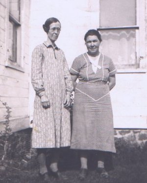 Watie Cunningham and Lena Letherer