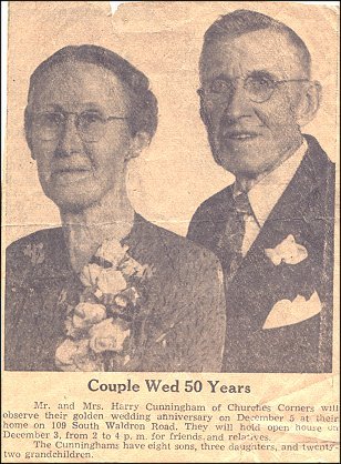 Grand Parents Wedding Anniversity Announcement